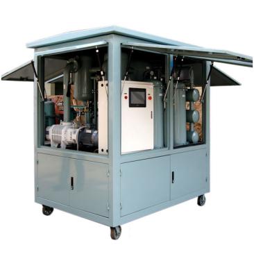 封闭式双级真空滤油机